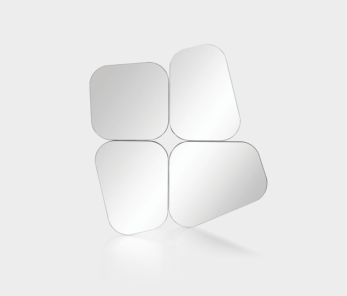 Terra Dressoir - Ladekast Spiegel - Amorf Form - Set OF 4, afbeelding 2