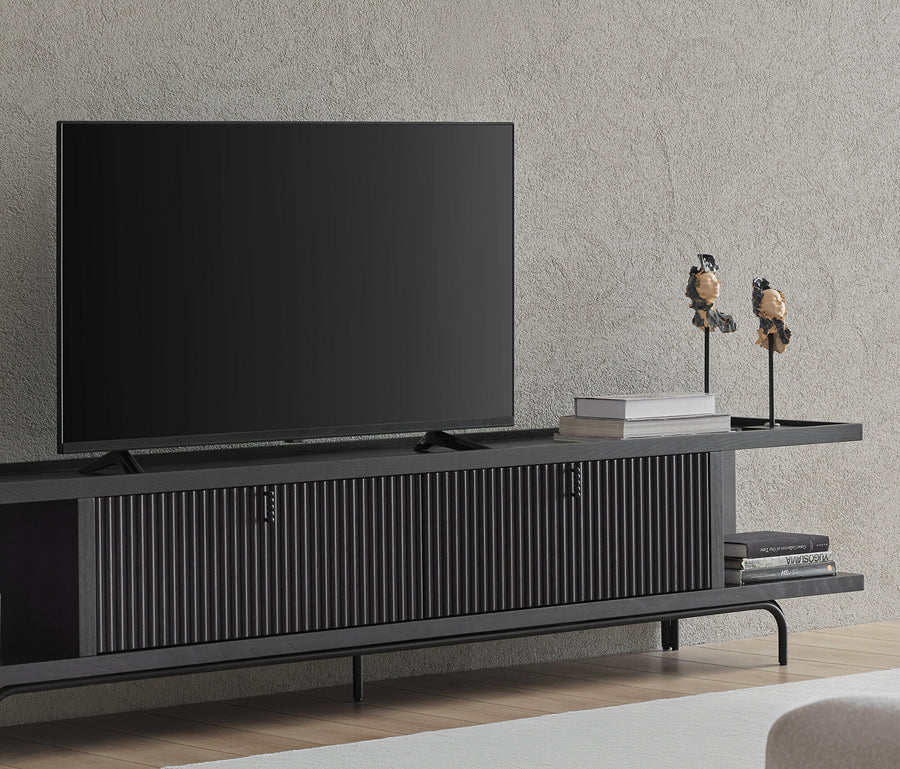 Austin TV Bankje Grote Donker Eiken, afbeelding 3