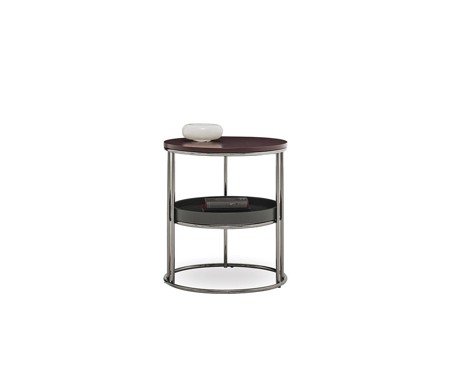 Pera 2-TIER Bijzettafel - Burgundy, afbeelding 3