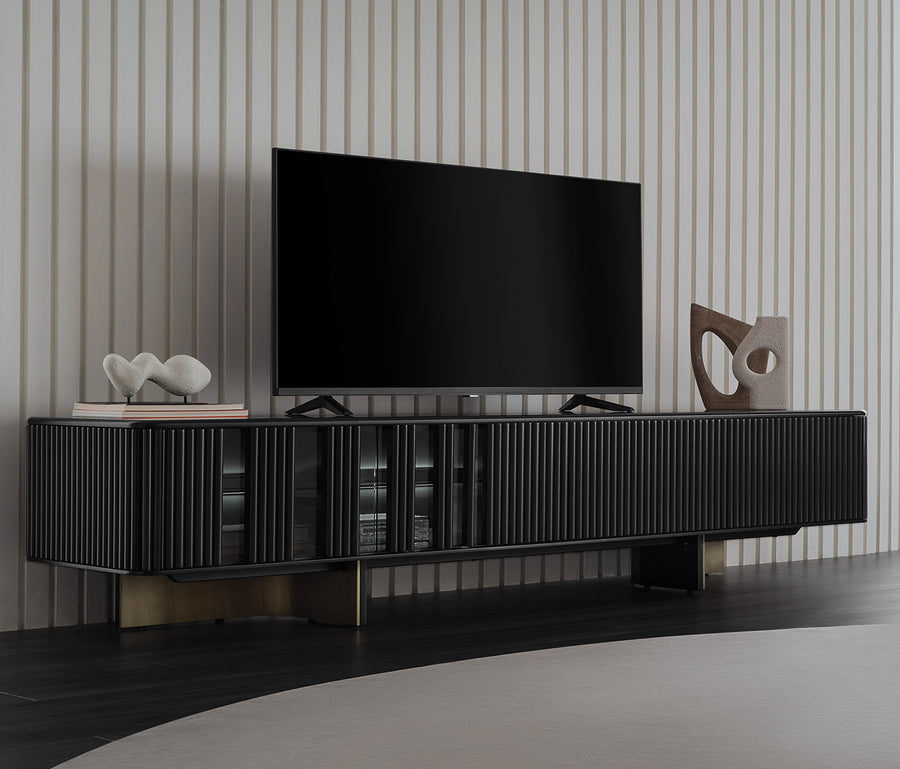 Osaka TV Meubel met Poot - Mdf Surface, afbeelding 3