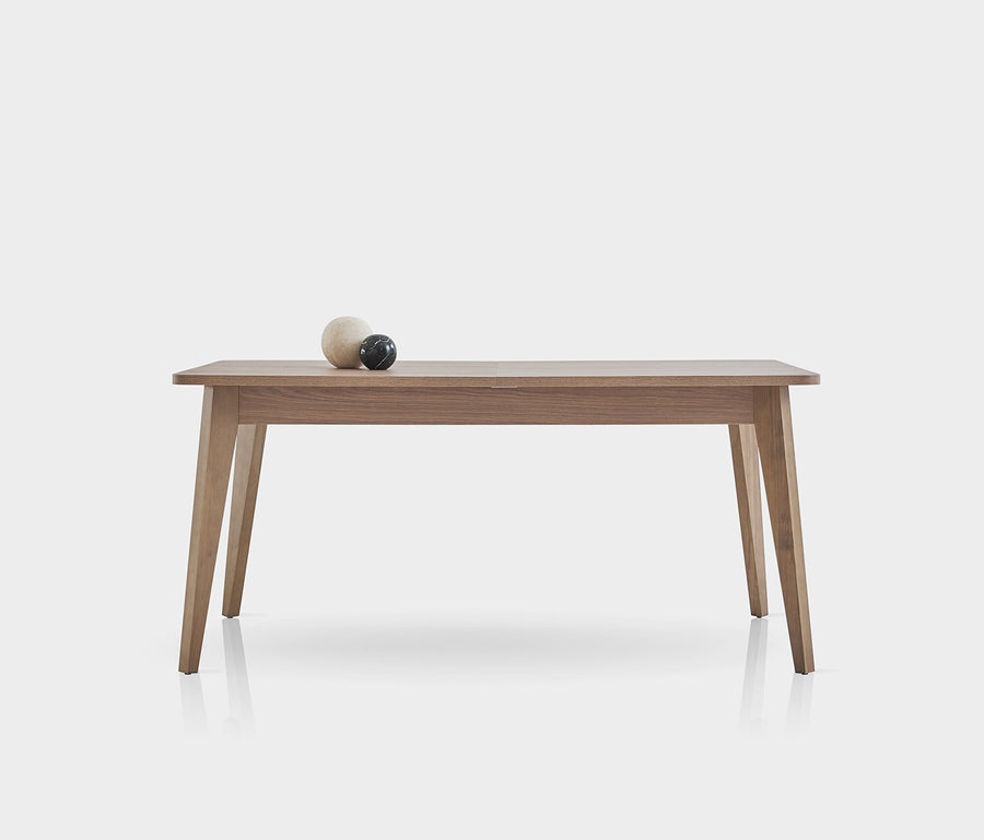 Paloma Uitschuifbare Eettafel met Houten Poot, afbeelding 2