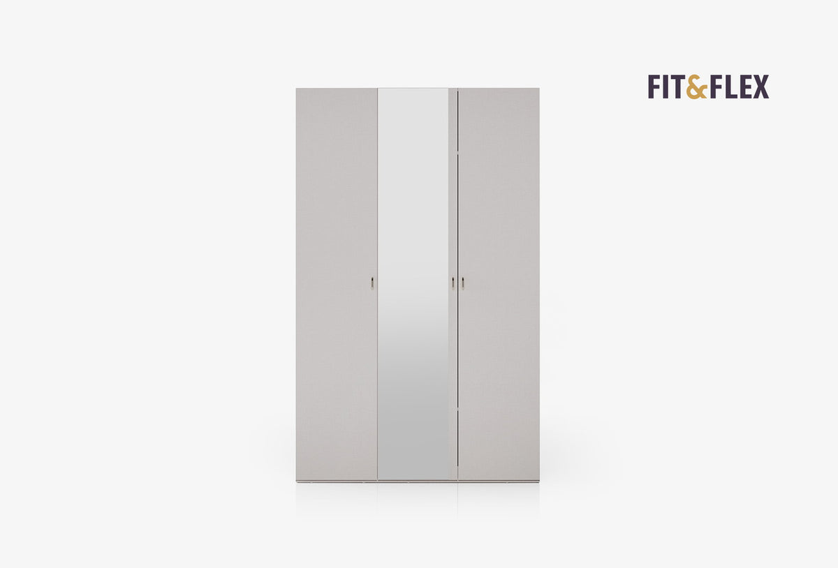 Fit & Flex 3-deurs Kapstok, 134x217 cm (BxH)