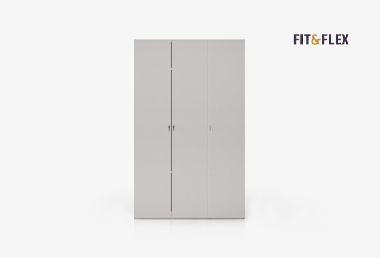Fit & Flex 3-deurs Kast, 134x217 cm (BxH)