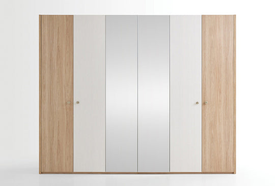 Perge 6-deurs Kledingkast 272 x 222 cm
