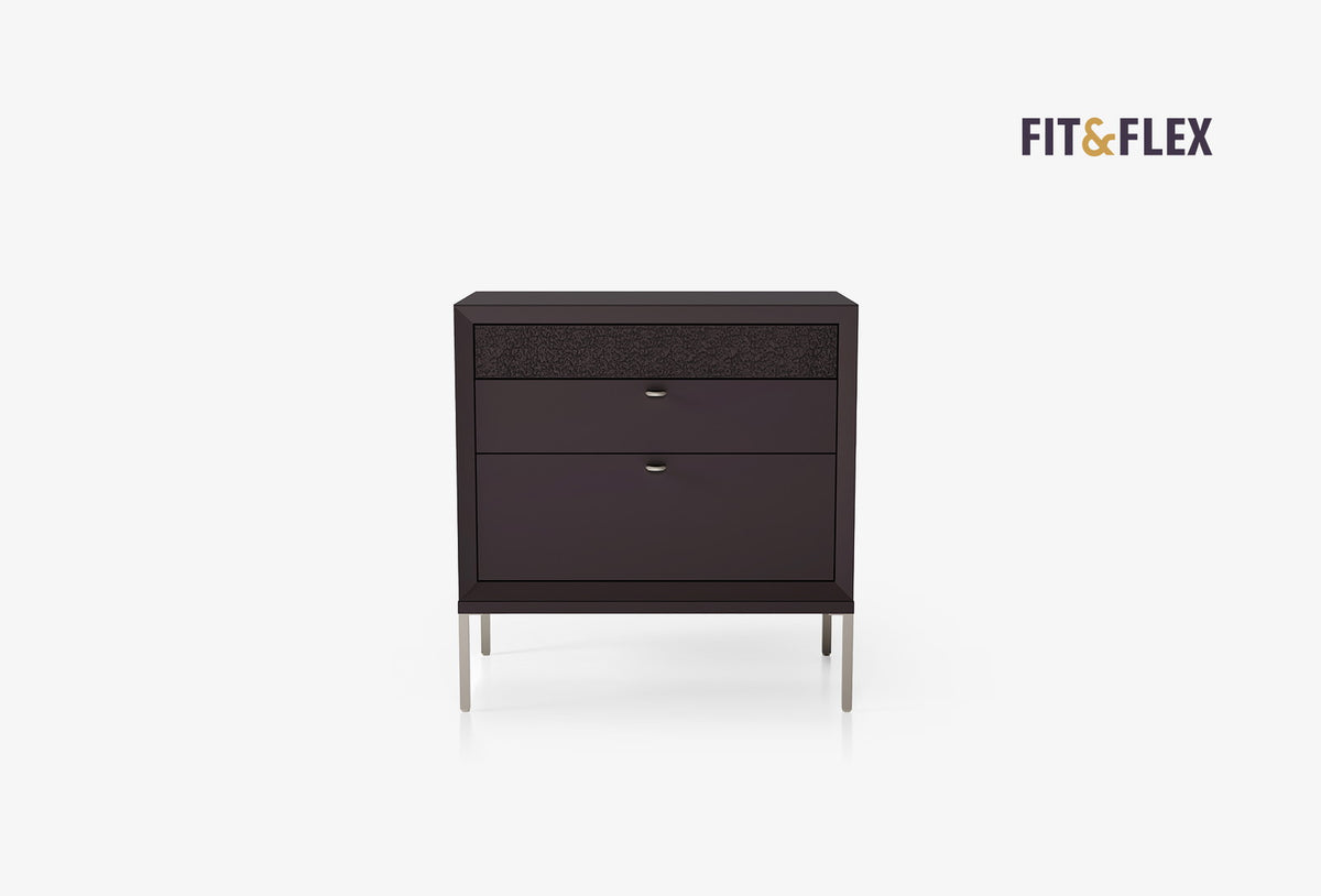 Fit & Flex 3 met Lade met Poten Module - Bitter, 80x82 cm (BxH)