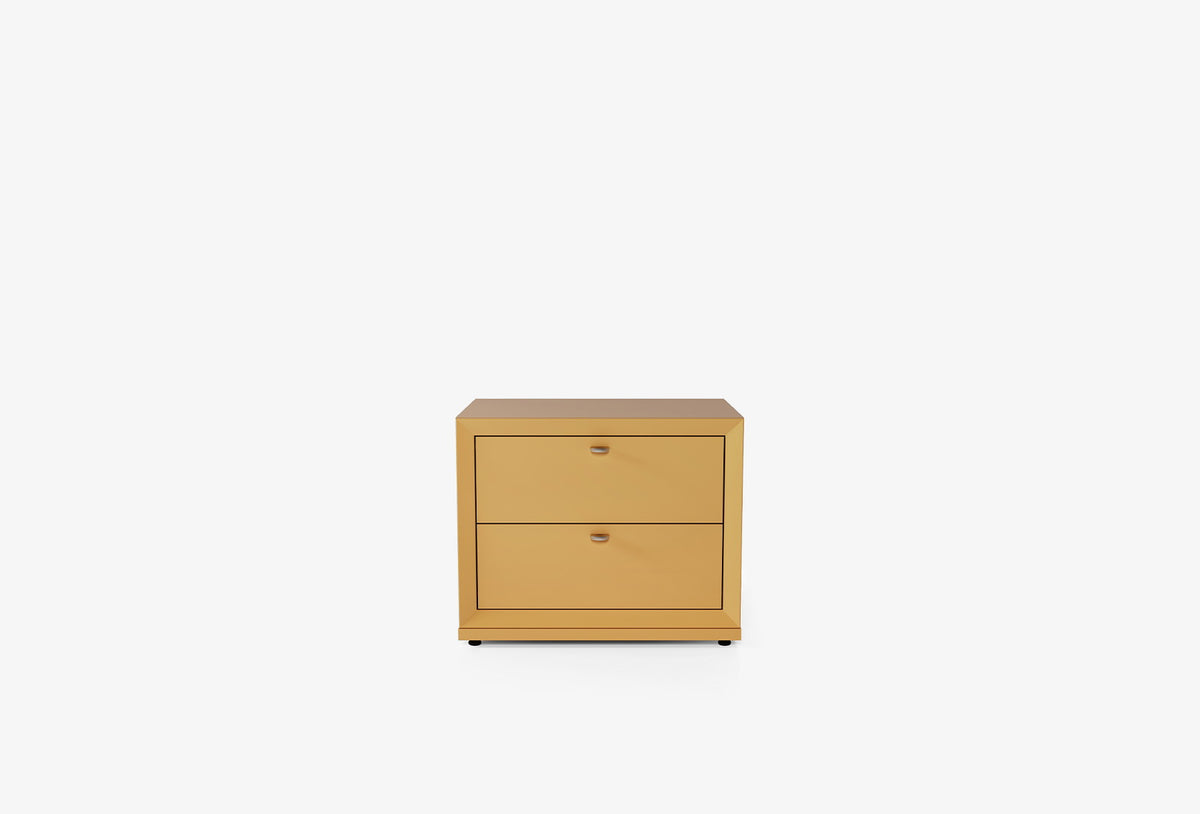 Fit & Flex 2 met Lade met Bedbodem Module - Geel, 60x49 cm (BxH)