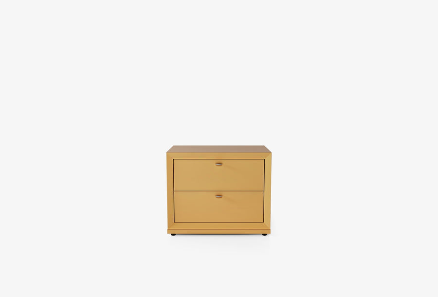 Fit & Flex 2 met Lade met Bedbodem Module - Geel, 60x49 cm (BxH)