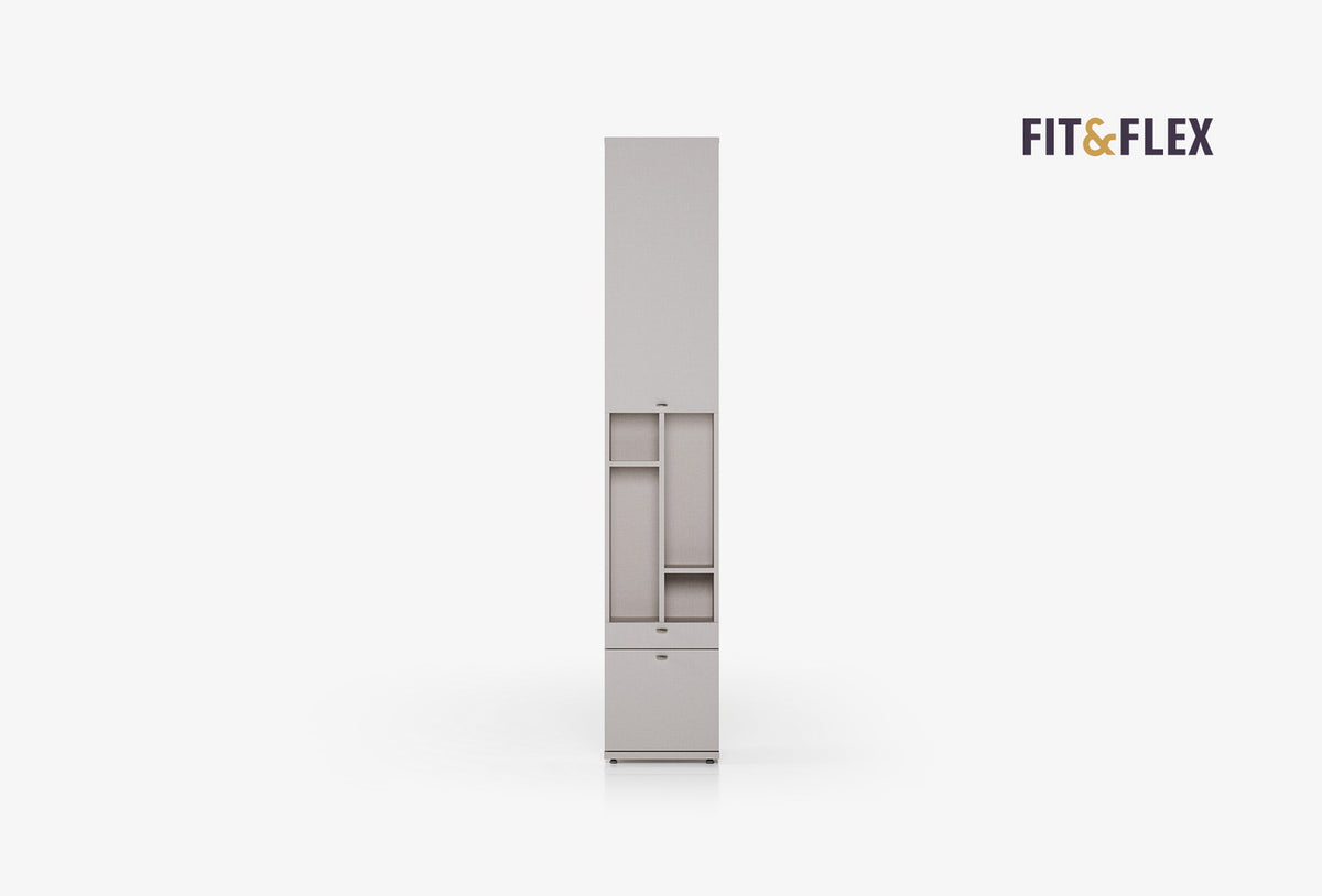 Fit & Flex Nachtkastje met Boekenkast, 40x217 cm (BxH)