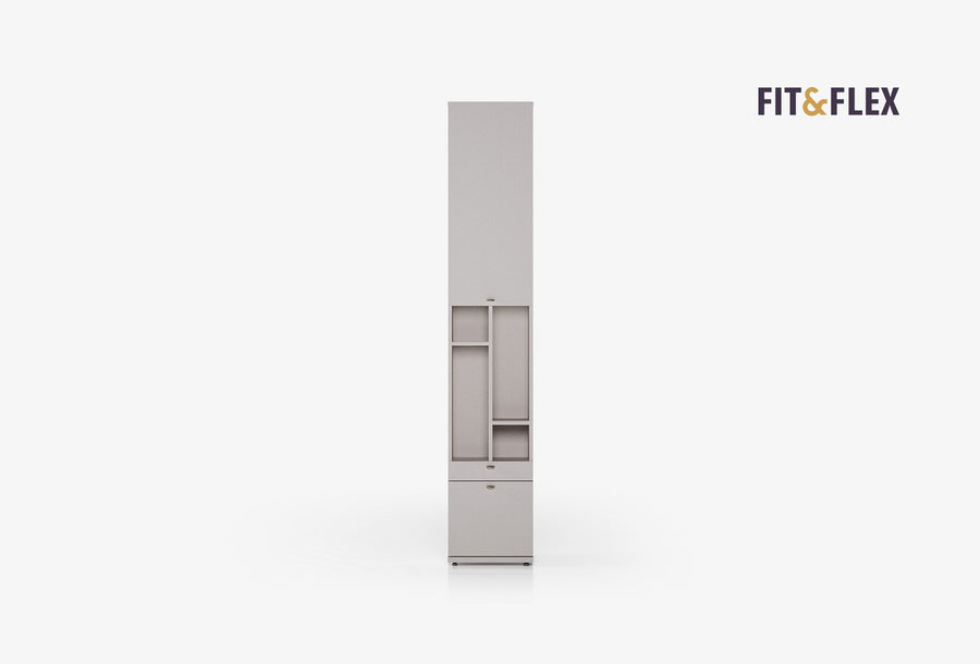 Fit & Flex Nachtkastje met Boekenkast, 40x217 cm (BxH)