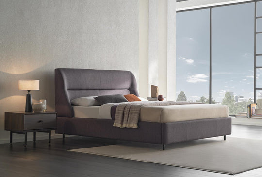 Parma Boxspring met Hoofdbord 160x200 cm Antraciet