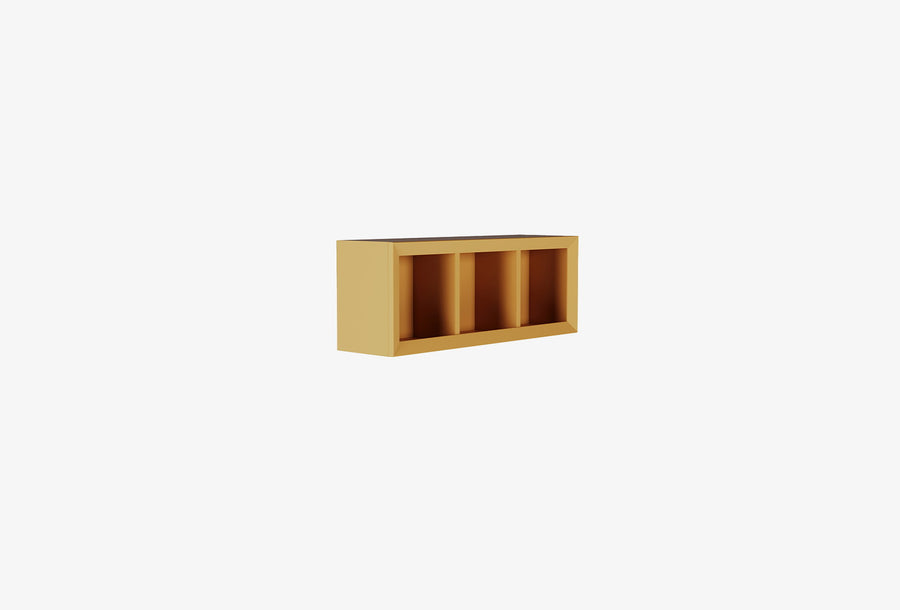 Fit & Flex Wandmodule - Geel, 80x30 cm (BxH)