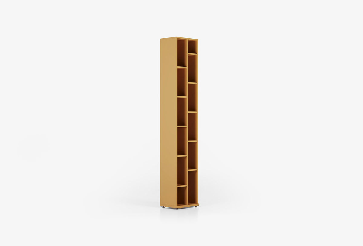 Fit & Flex Boekenkast - Geel, 40x217 cm (BxH)