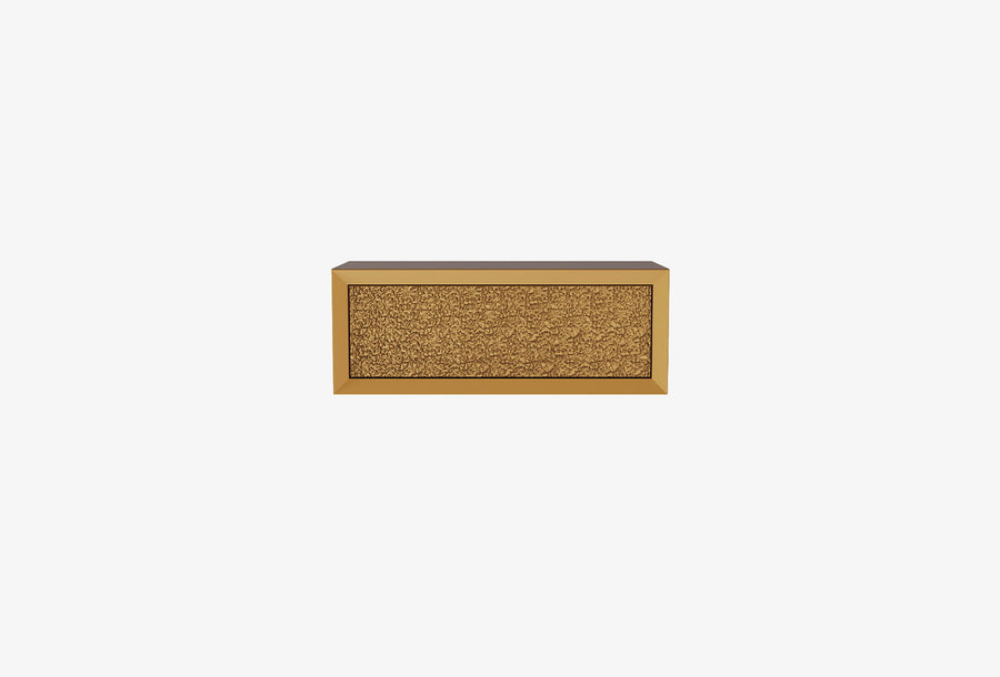 Fit & Flex Wandmodule met Lade - Geel, 80x30 cm (BxH)