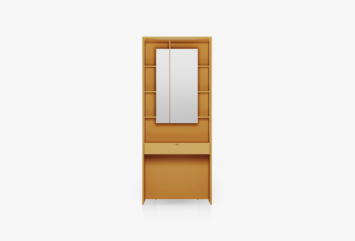 Fit & Flex Multifunctionele Verticale Module - Geel, 90x217 cm (BxH)