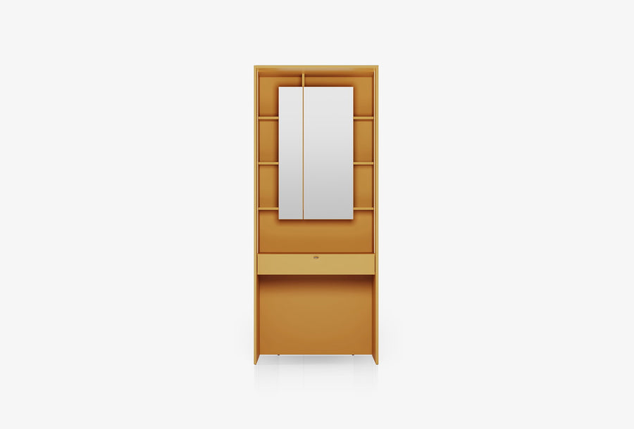 Fit & Flex Multifunctionele Verticale Module - Geel, 90x217 cm (BxH)