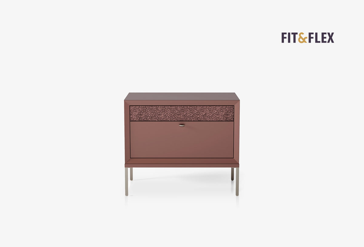 Fit & Flex 2 met Lade met Poten Module - Sorbet, 80x67 cm (BxH)
