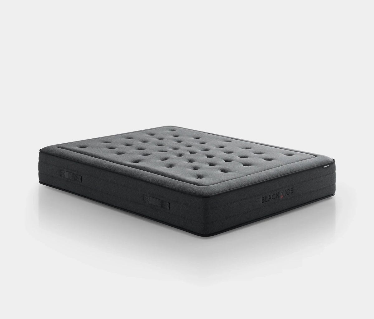 Black Ice matras los, met donkere gewatteerde tijk
