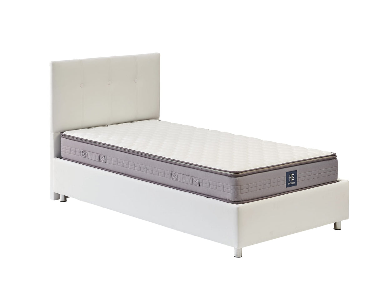 Yatas Bedding | Somni Baza Incl. Hoofdbord en Matras 3 in 1 Set | Boxsprings | Met Opbergruimte