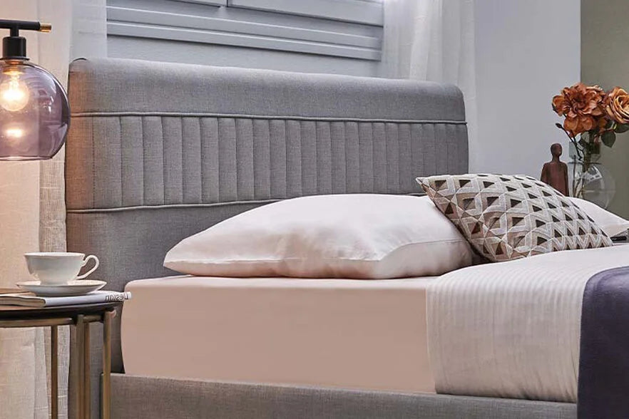 Yatas Bedding | Somni Baza Incl. Nano Hoofdbord 2 in 1 Set | Boxsprings | Met Opbergruimte