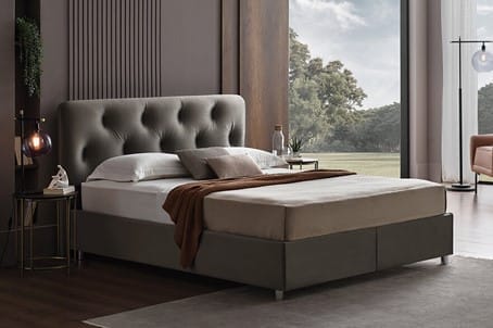 Yatas Bedding | Somni Baza Incl. Arella Hoofdbord 160x200 | Boxsprings | Met Opbergruimte
