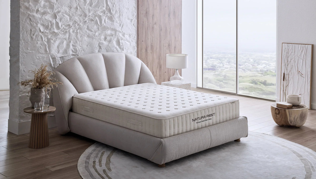 Yatas Bedding | Natura Rest Baza Bed 160x200 | Boxspring | Met Opbergruimte