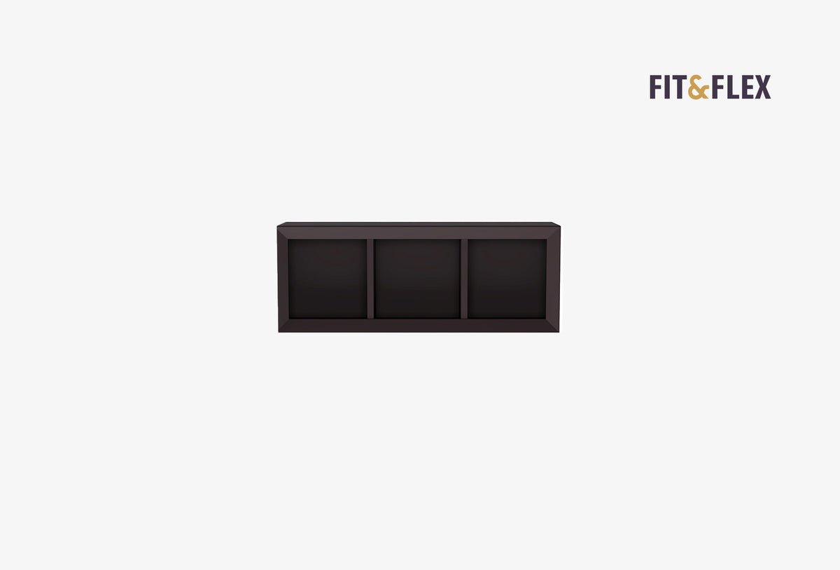 Fit & Flex Wandmodule - Bitter, 80x30 cm (BxH)