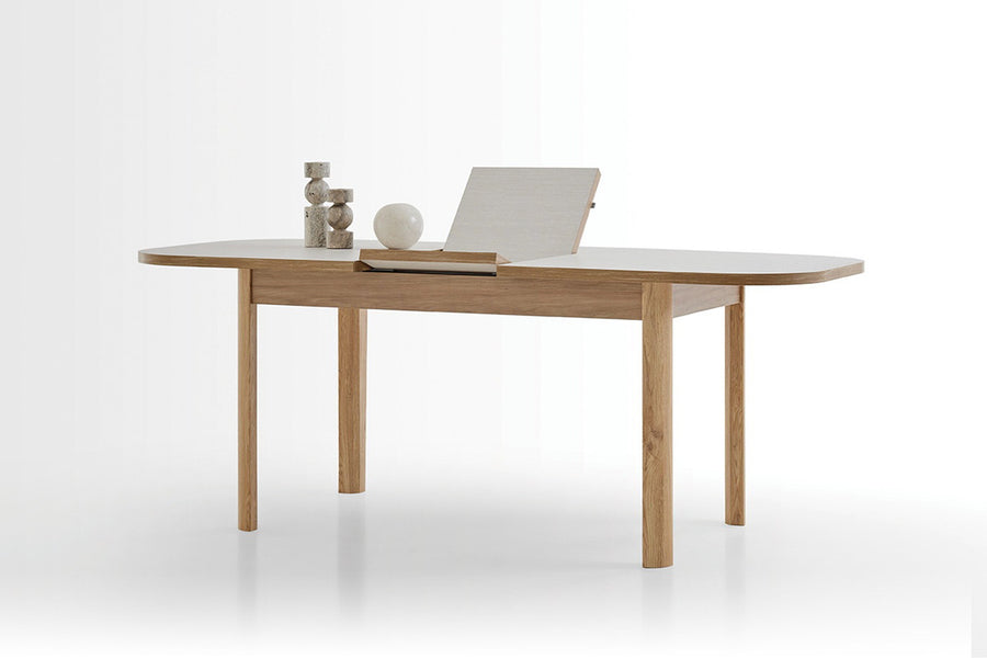 Perge uitschuifbare eettafel 160-200 x 90 cm