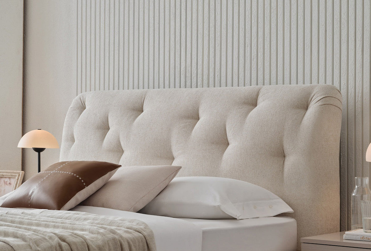 Cante Boxspring met Hoofdbord Beige foto 5