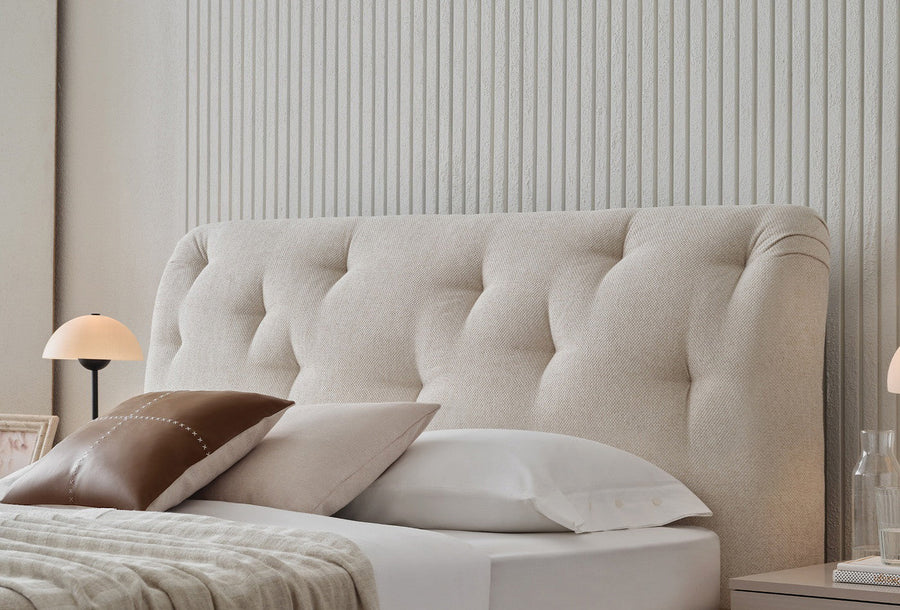Cante Boxspring met Hoofdbord Beige foto 5