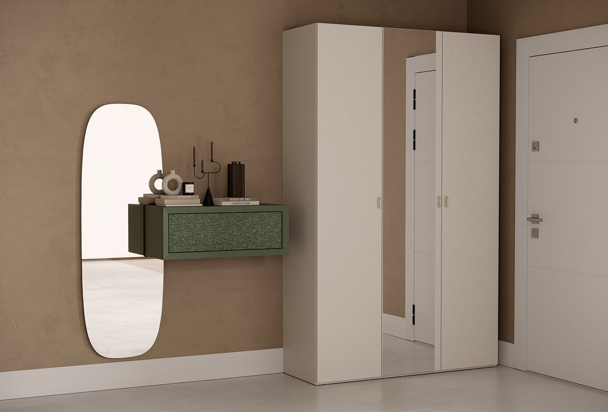 Fit & Flex 3-deurs Kapstok, 134x217 cm (BxH)