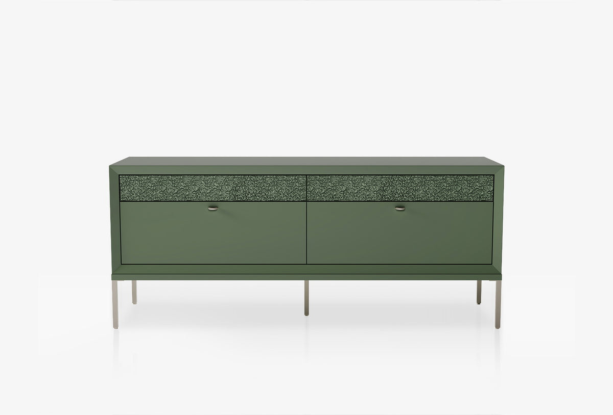 Fit & Flex 4 met Lade met Poten Module - Groen, 160x67 cm (BxH)