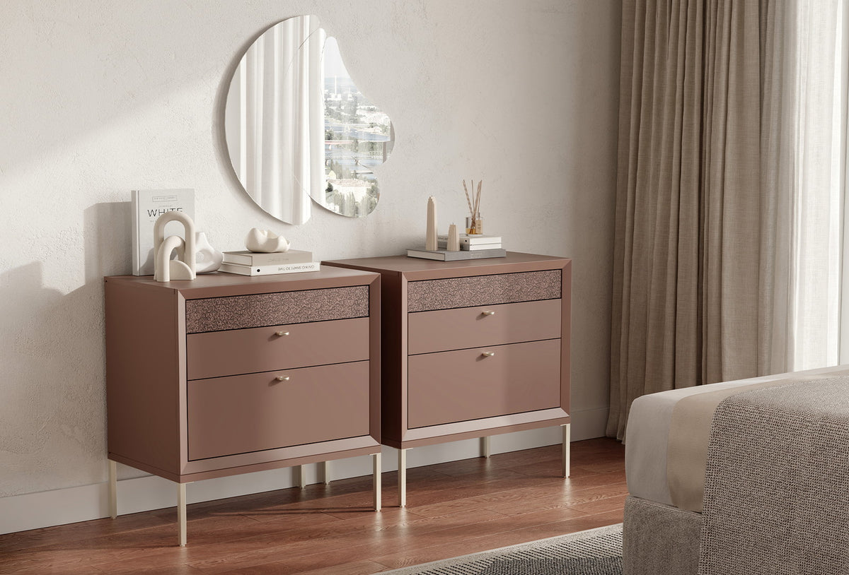 Fit & Flex 3 met Lade met Poten Module - Sorbet, 80x82 cm (BxH)
