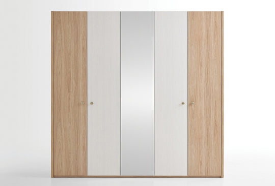 Perge 5-deurs Kledingkast 227 x 222 cm