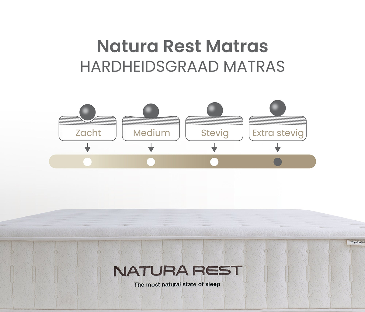 Natura Rest pocketvering matras van Yatas Bedding, afbeelding 5