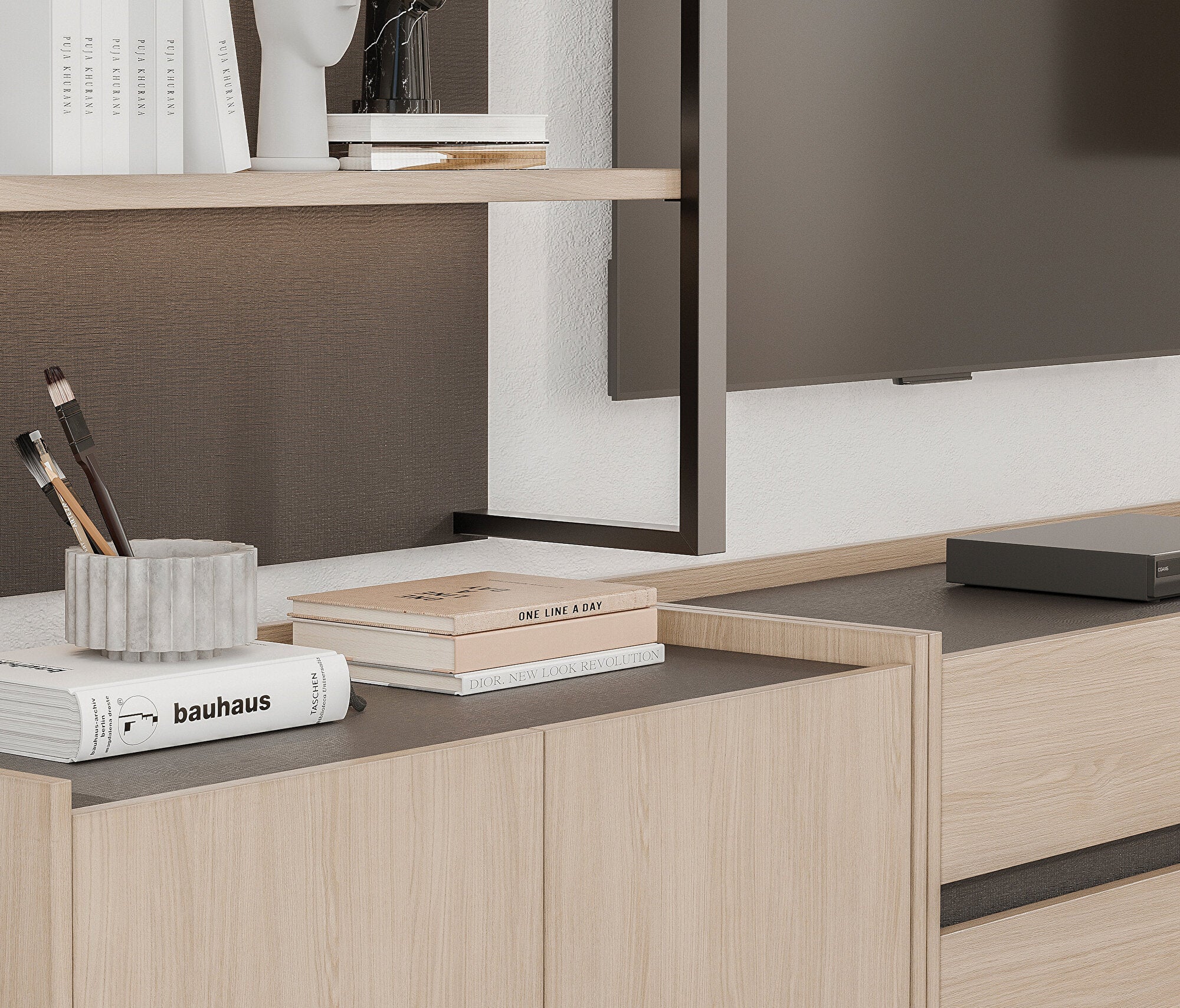 Terra TV Meubel met Poot, afbeelding 3