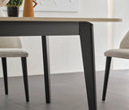 Terra Uitschuifbare Eettafel - Houten Poot, afbeelding 4