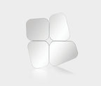 Terra Dressoir - Ladekast Spiegel - Amorf Form - Set OF 4, afbeelding 2