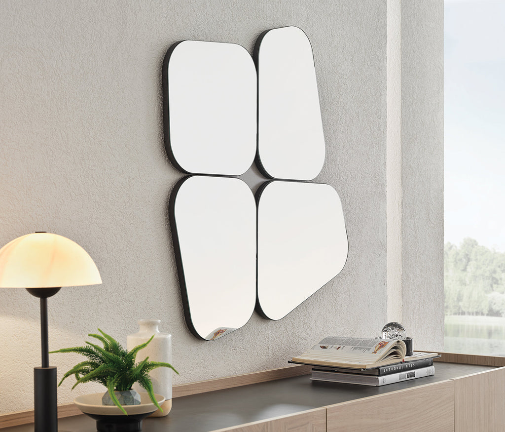 Terra Dressoir - Ladekast Spiegel - Amorf Form - Set OF 4, afbeelding 3