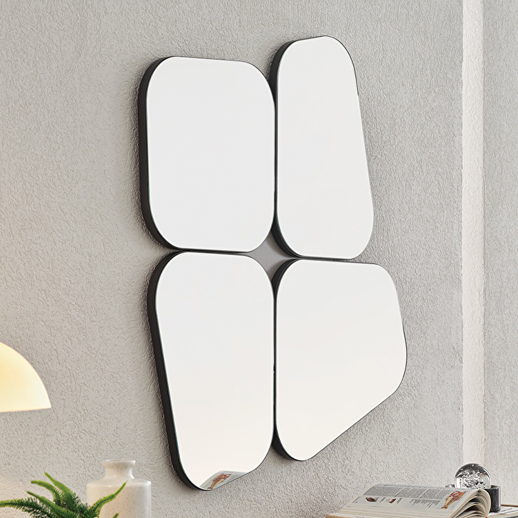Terra Dressoir - Ladekast Spiegel - Amorf Form - Set OF 4, afbeelding 5