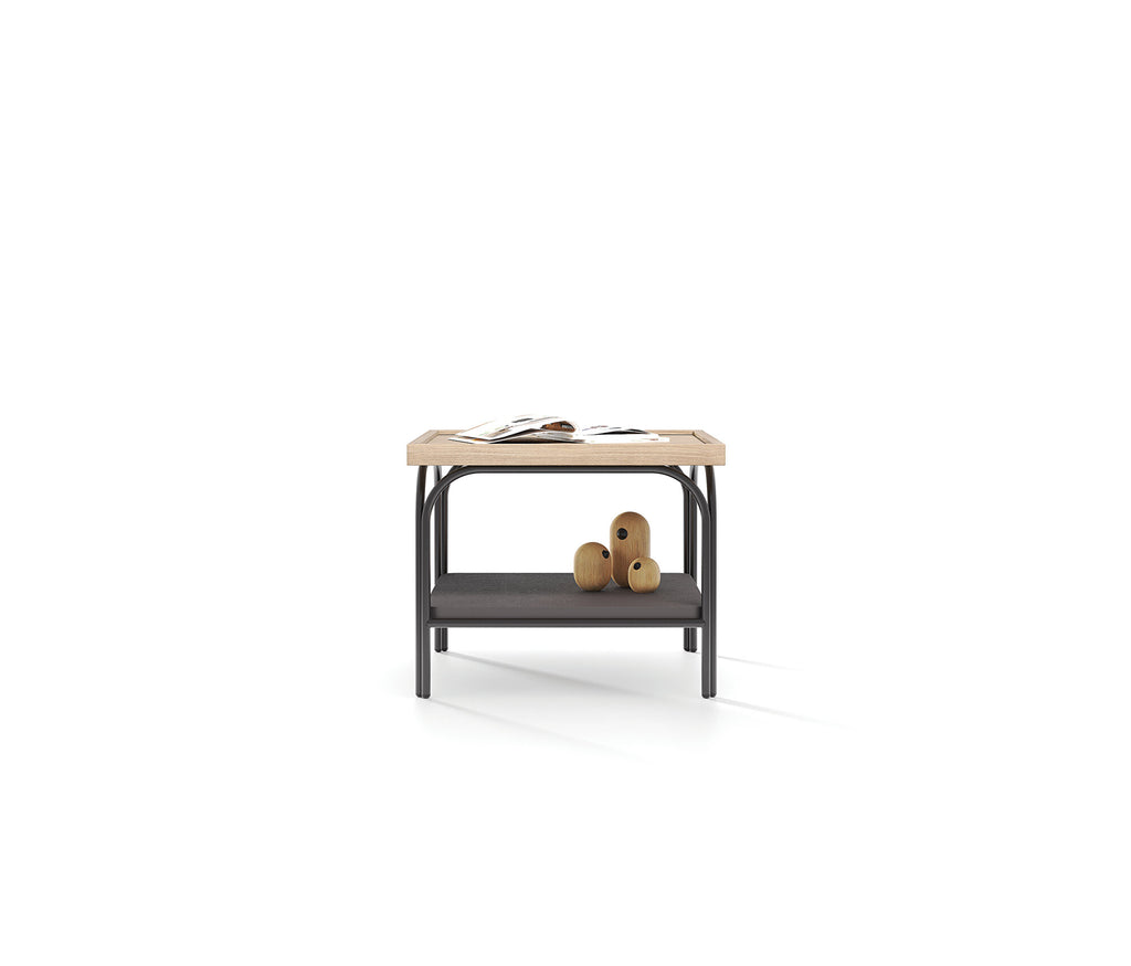 Terra Side Salontafel - Square (Marquetry), afbeelding 4
