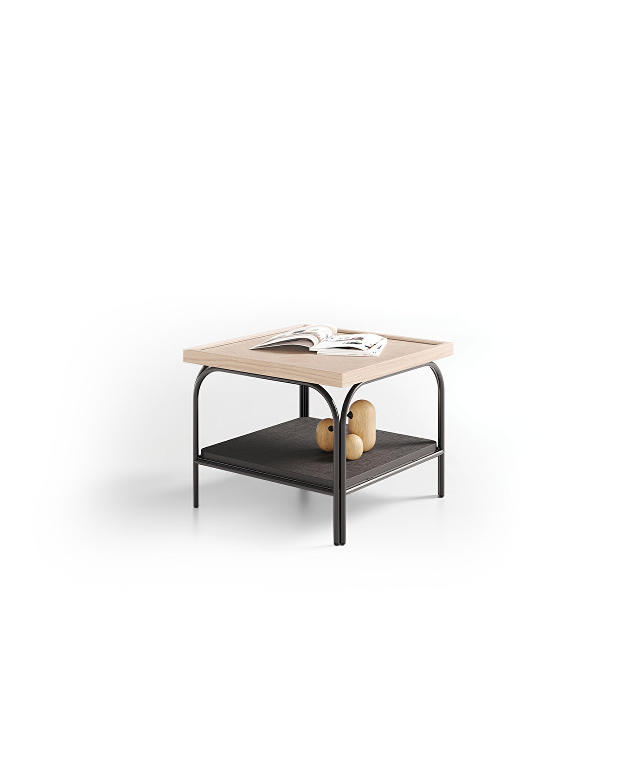 Terra Side Salontafel - Square (Marquetry), afbeelding 6