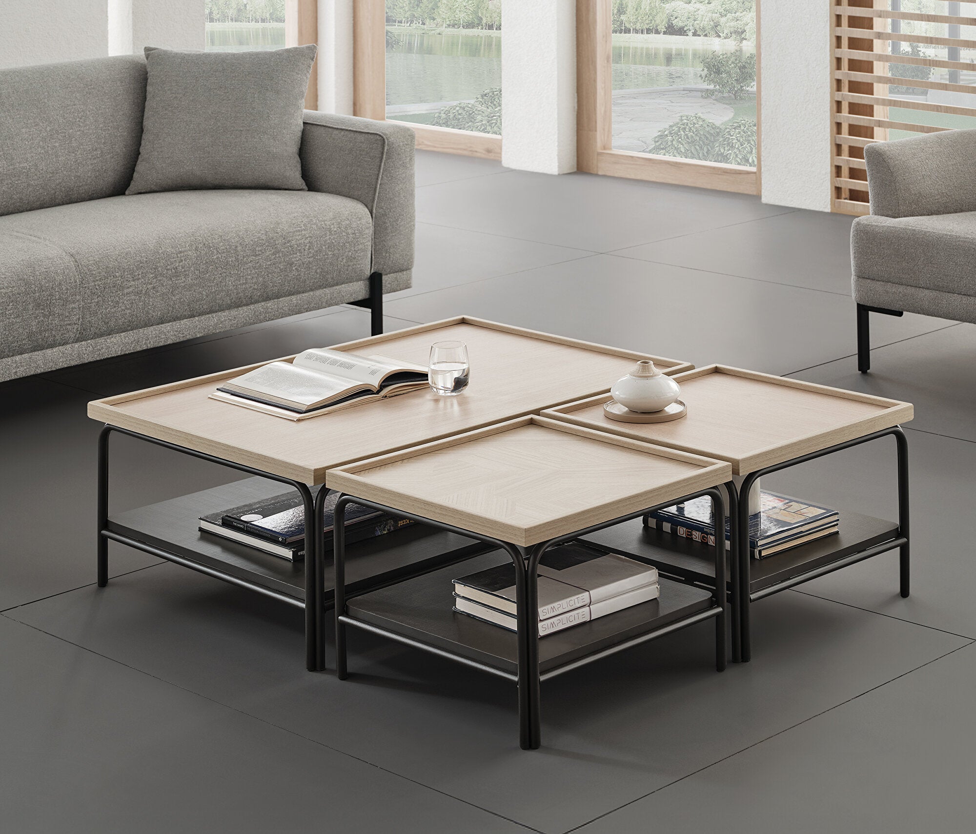 Terra Side Salontafel - Square, afbeelding 3