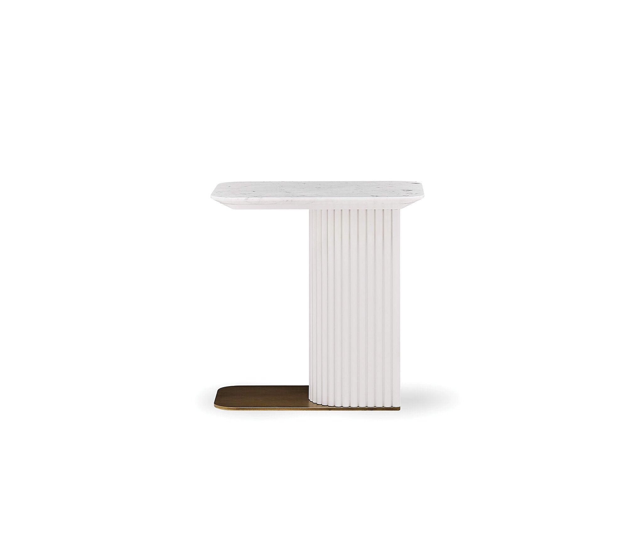 Dallas C Salontafel - Marmeren Wit, afbeelding 4