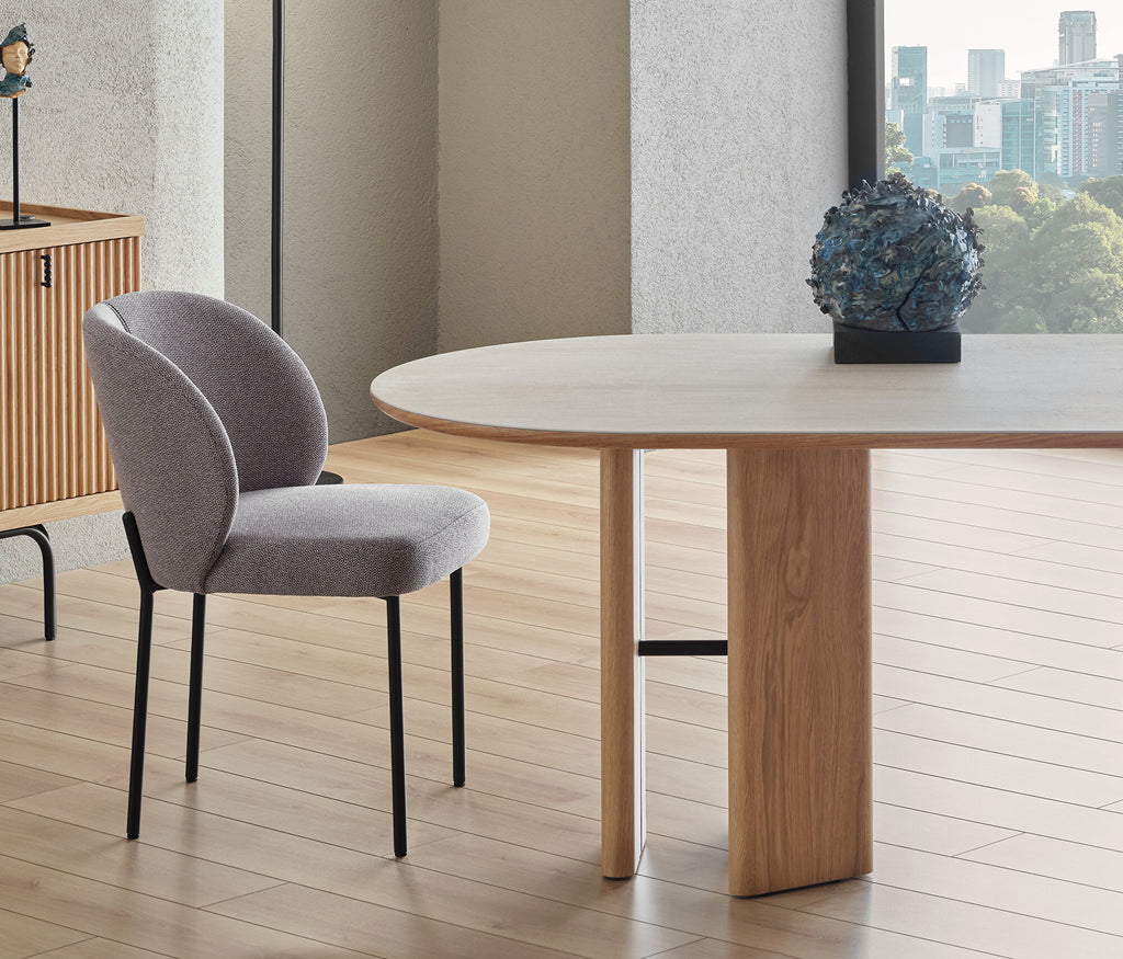 Austin Ellipse Eettafel Oak - Ceramic Surface, afbeelding 5