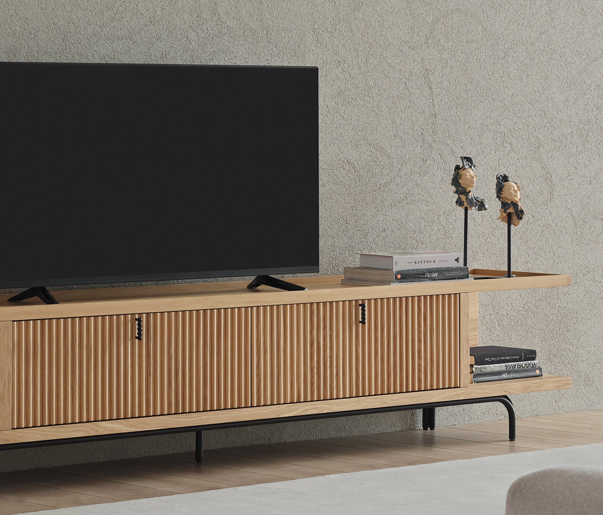 Austin TV Bankje Grote Eiken, afbeelding 3