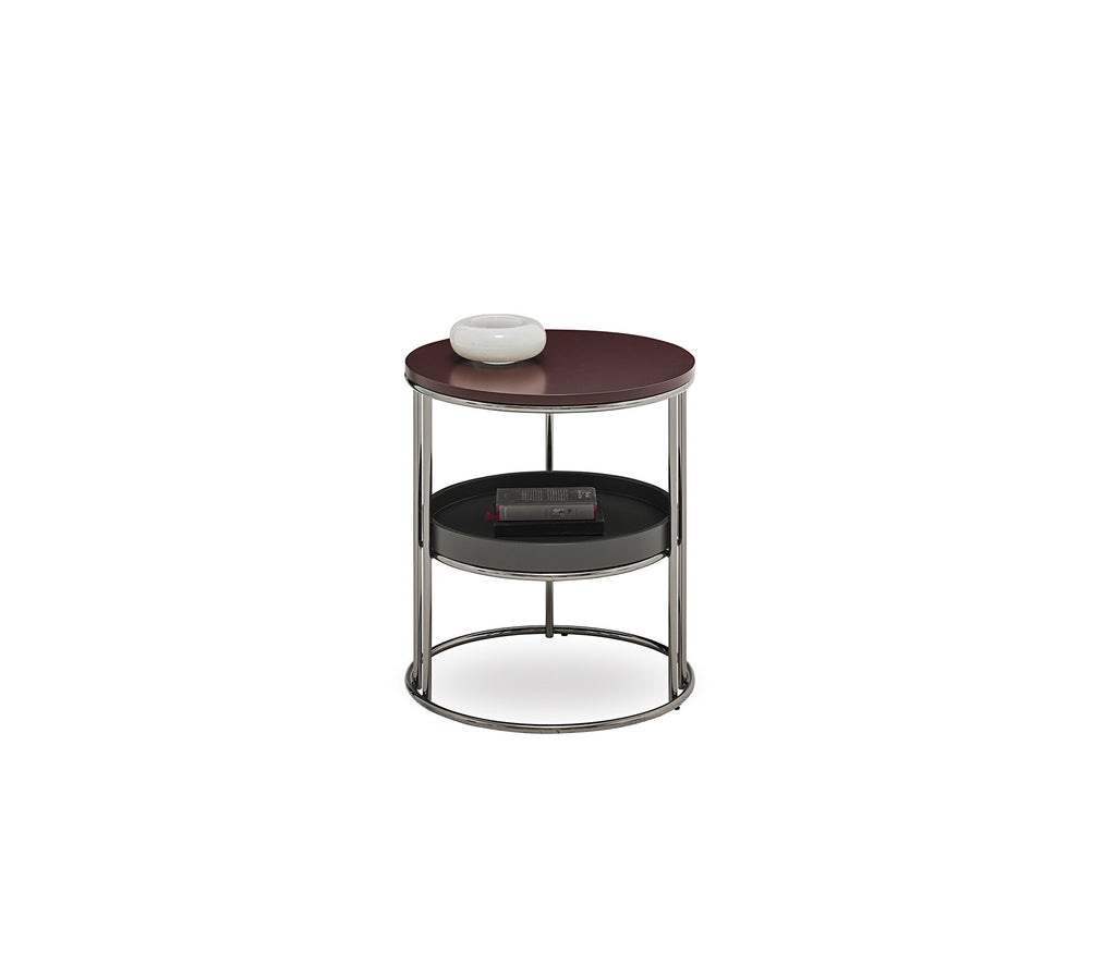 Pera 2-TIER Bijzettafel - Burgundy, afbeelding 5