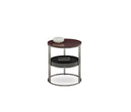 Pera 2-TIER Bijzettafel - Burgundy, afbeelding 5