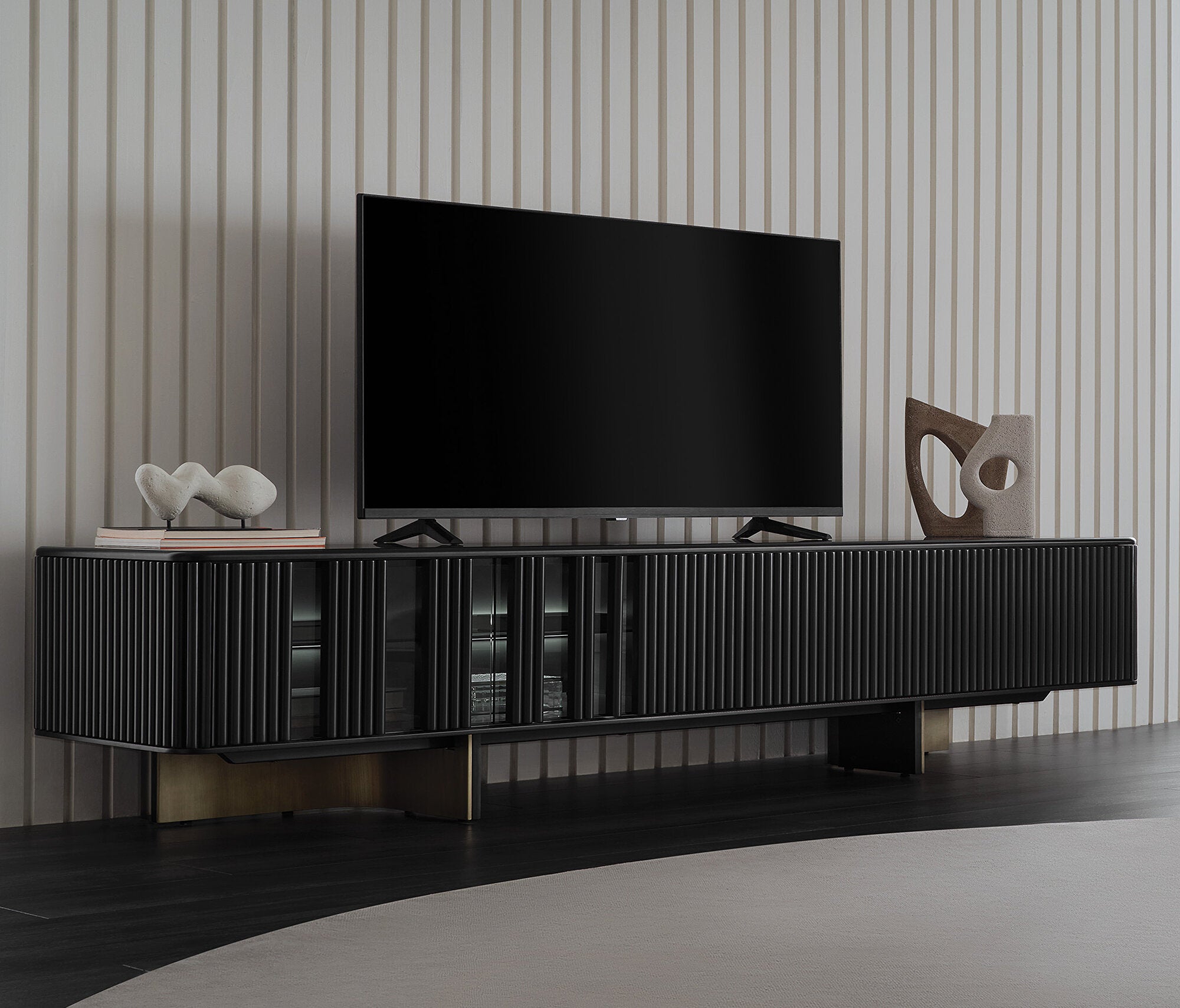 Osaka TV Meubel met Poot - Mdf Surface, afbeelding 3