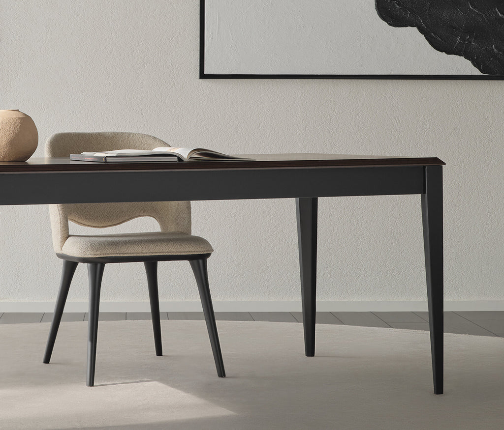 Parma Vaste Eettafel met Houten Poot, afbeelding 4