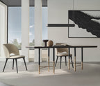 Parma Vaste Eettafel met Metalen Poot, afbeelding 2